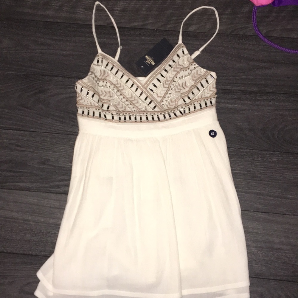 Creme tank top